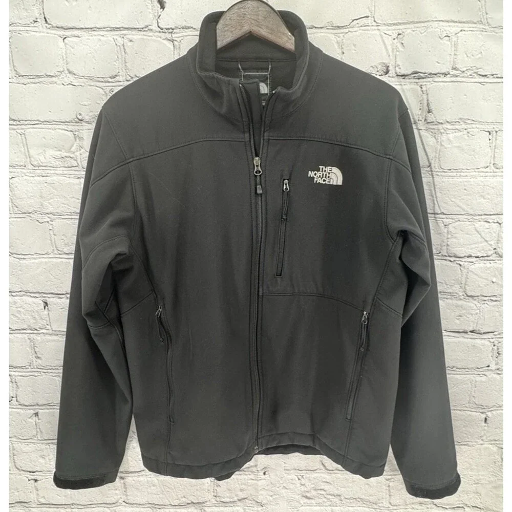 The North Face Jacket Men's M Black Apex Bionic Softshell - Flaws - Read